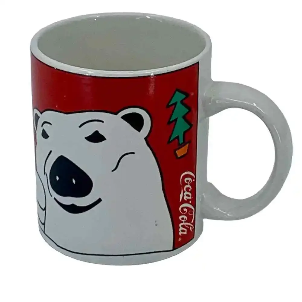 Coca-Cola Vintage 1996 Polar Bear Mug 11 oz. NWT Christmas